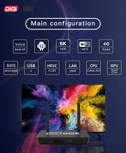DIGIBOX D3 PLUS Main Configuration