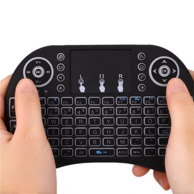 Digibox Accessories: Mini Wireless Keyboard with Touchpad.